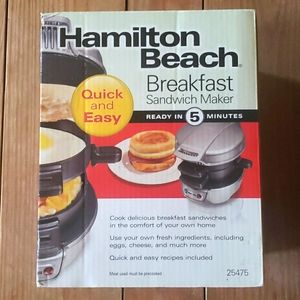 Hamilton Beach Breakfast Sandwich Maker